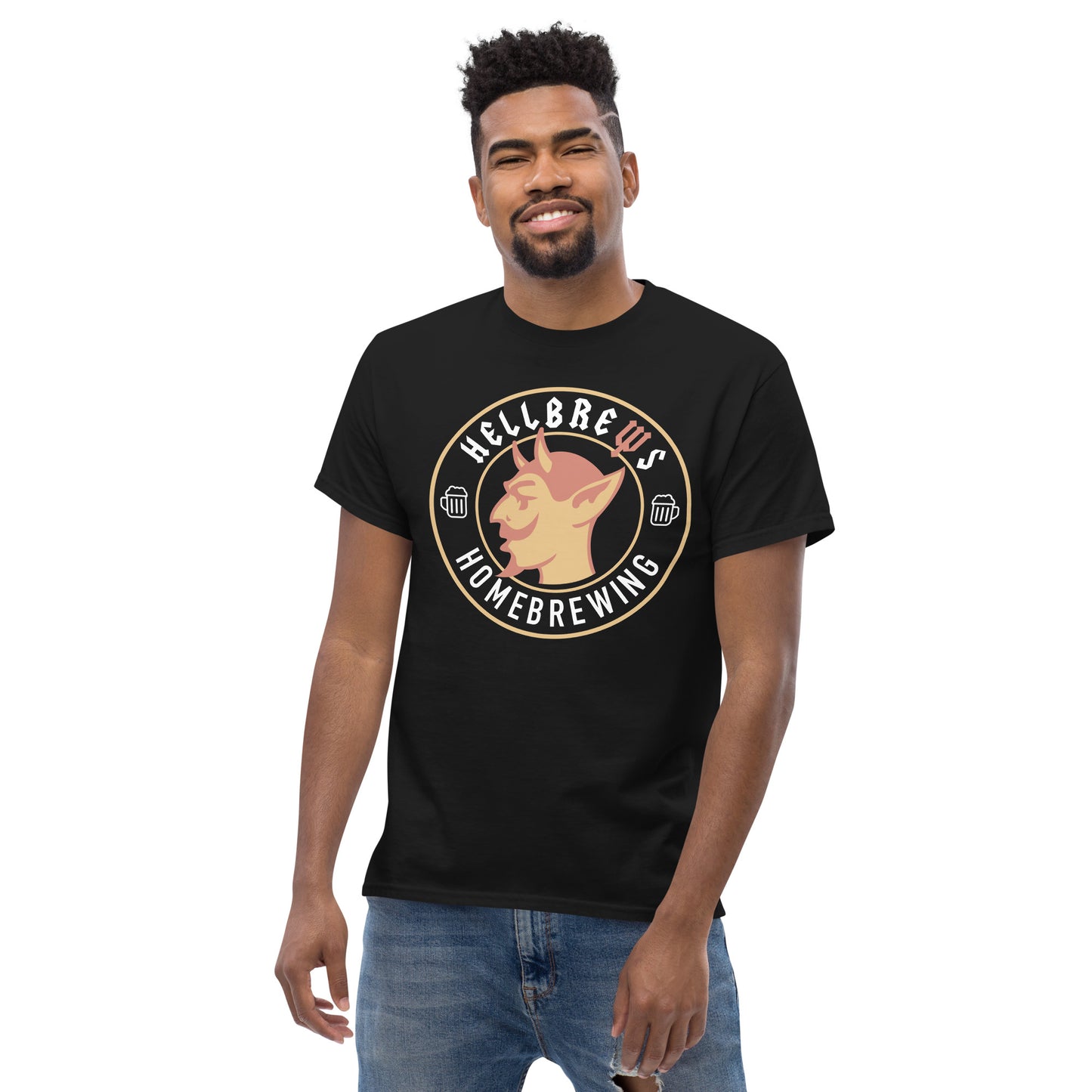 Classic T-Shirt Logo Black - Camiseta clásica hombre Logo