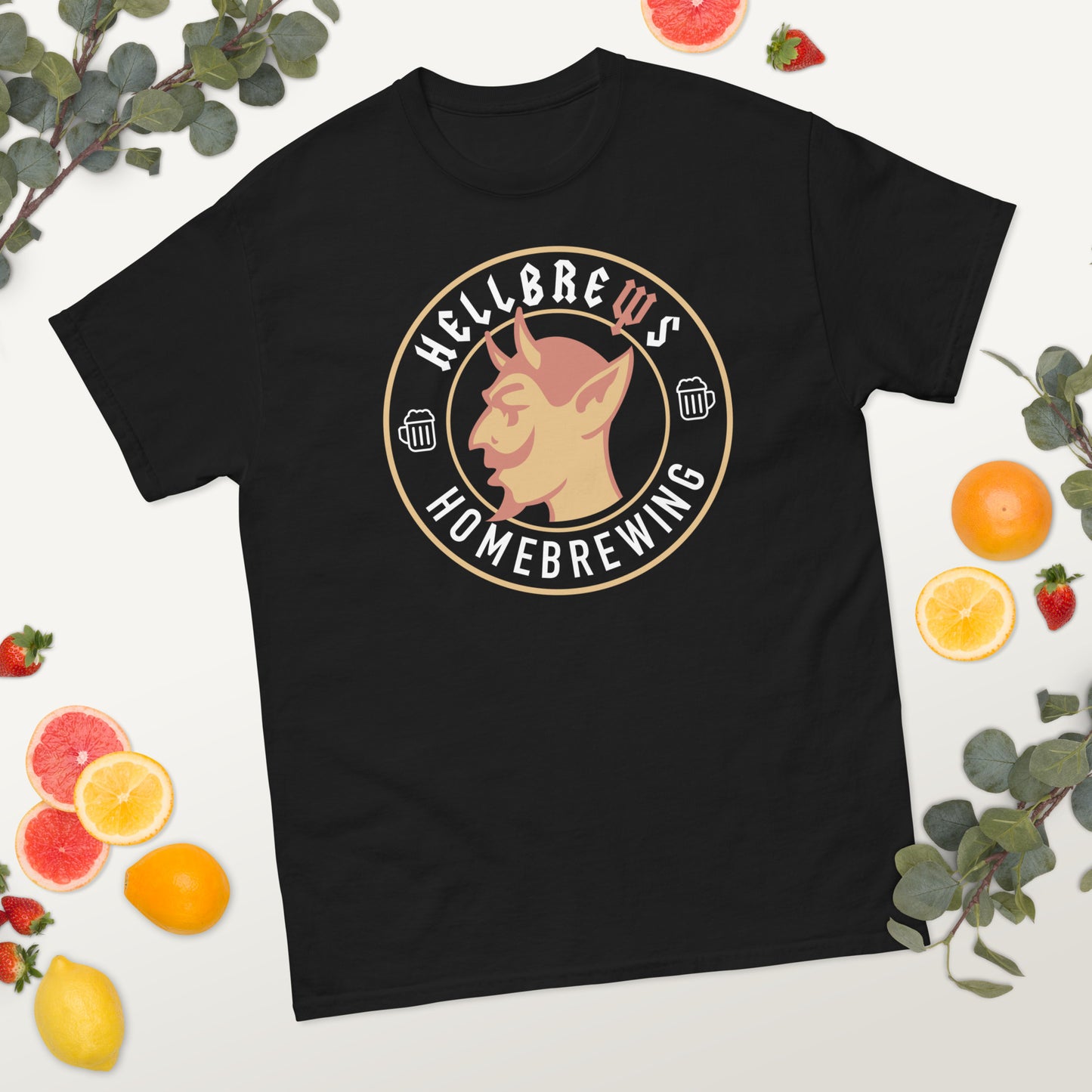 Classic T-Shirt Logo Black - Camiseta clásica hombre Logo