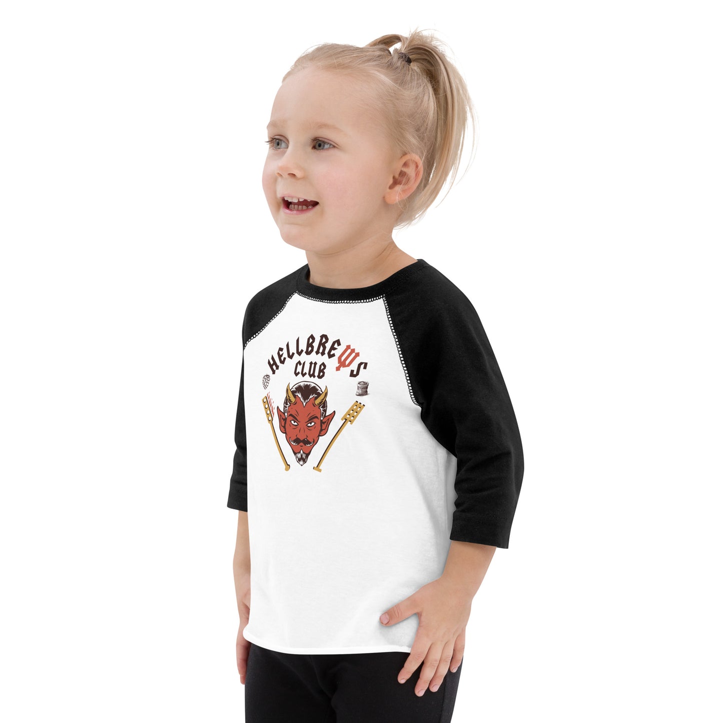 HELLBREWS CLUB Niñxs - Toddler Baseball T-shirt