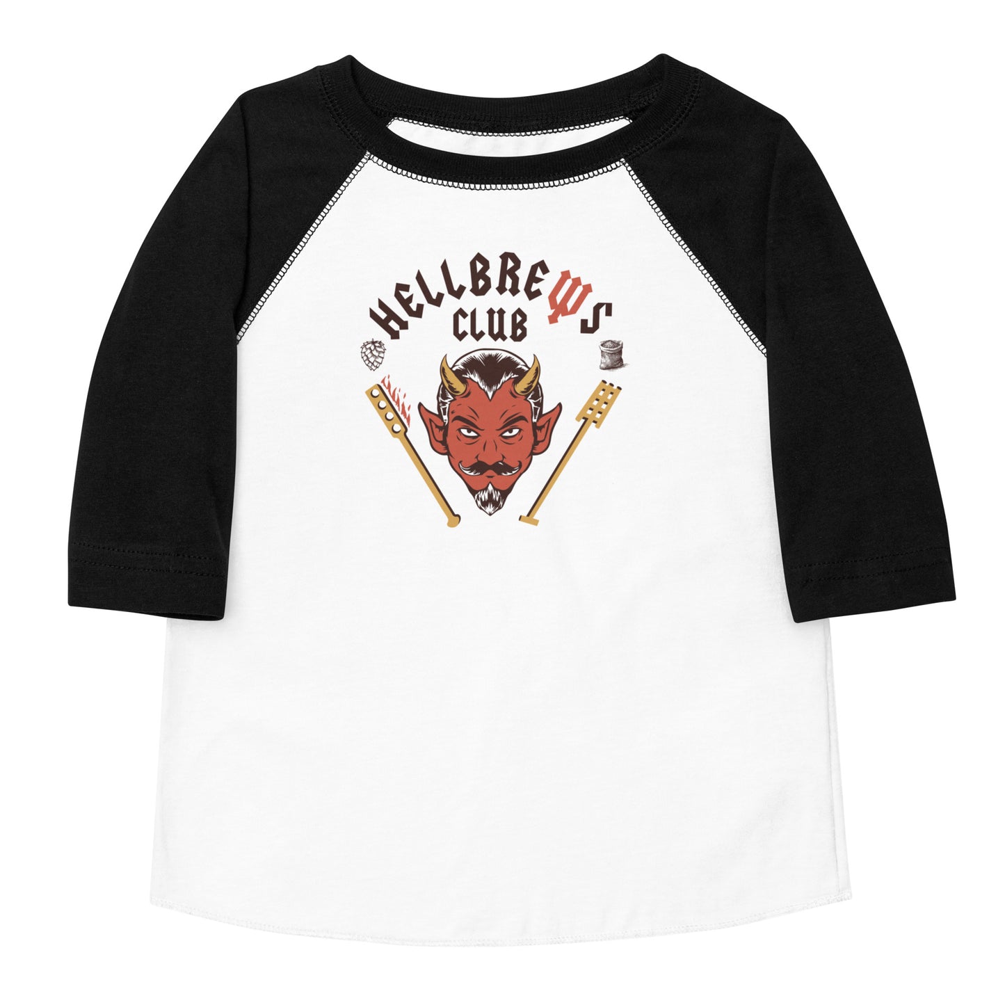 HELLBREWS CLUB Niñxs - Toddler Baseball T-shirt