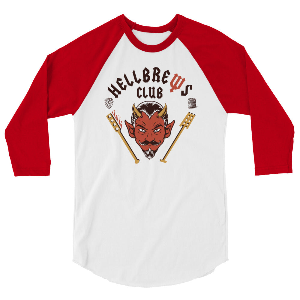 HELLBREWS CLUB 3/4 Baseball T-shirt - Adult Unisex